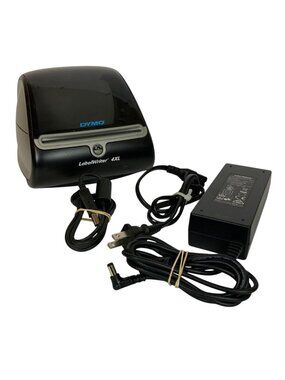 DYMO LabelWriter 4XL Thermal Shipping Label Printer With Power Adapter & Cables
